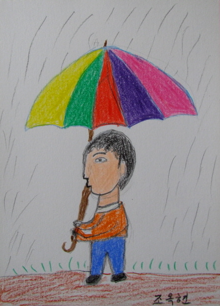 비와 우산 /2015