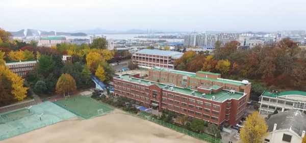 인천 제물포고등학교 전경