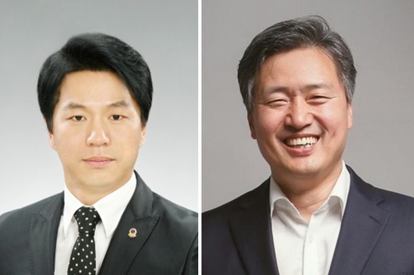 민주당 김종인(왼쪽), 국민의힘 강범석 인천 서구청장 후보