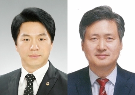 민주당 김종인 서구청장 후보(왼쪽)와 국민의힘 강범석 서구청장 후보