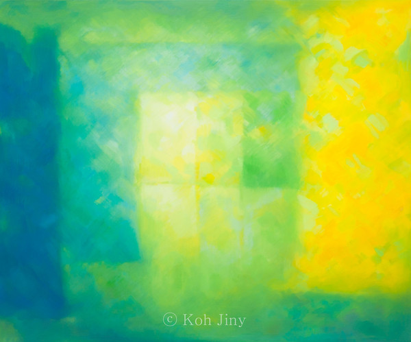그림2_The Forest Light, 60.6 x 72.7 cm, oil on canvas, 2020