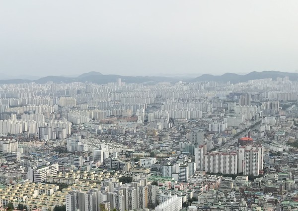 인천 계양구 일대 아파트 전경