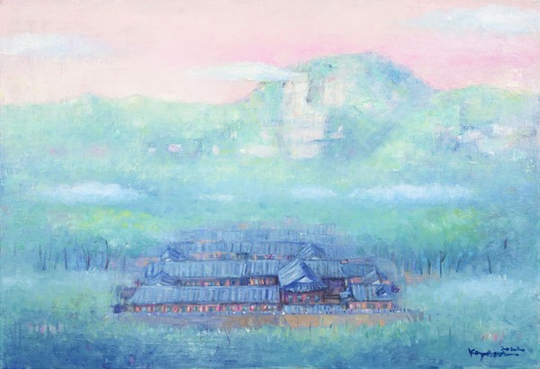 여여한 풍경_ 드는 봄 72.7×50(cm) oil on canvas 2022