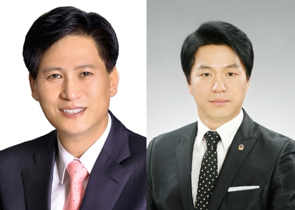 김진규(왼쪽), 김종인(오른쪽) 서구청장 경선후보