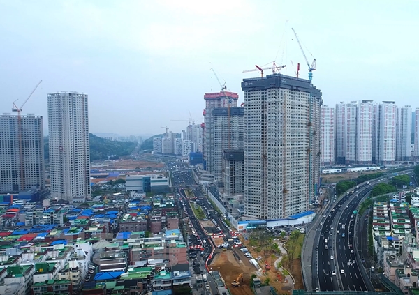 인천 서구 루원시티 전경. 사진=인천 서구